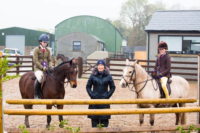 Reserve champion pony, Harry, champion pony Jocelyn Hutchinson, Minion