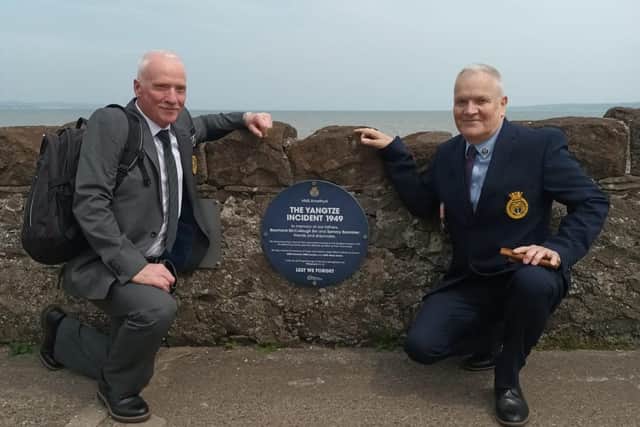 Andy Bannister (left) & Raymond McCullough