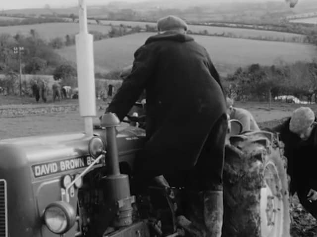 This week's clip features ploughing in Co Down from 1964 and courtesy of UTV © ITV.  Picture:  Northern Ireland Screen’s Digital Film Archive