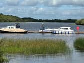 A boat on Lough Erne