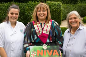 Sarah Allen (Executive Chef), NIVA President Esther Skelly-Smith, Jane Allen. (Pic supplied by NIVA)