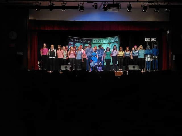 Randalstown YFC cast members pictured performing their final scene