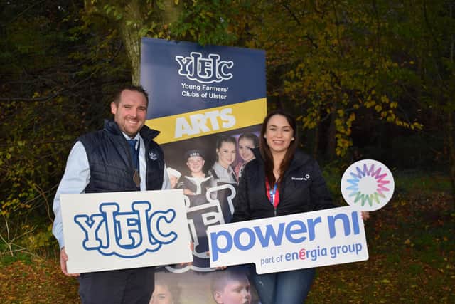 YFCU president, Peter Alexander, with Amy Bennington, commercial marketing manager at Power NI