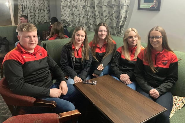 Derg Valley YFC who attended the Tyrone quiz night
