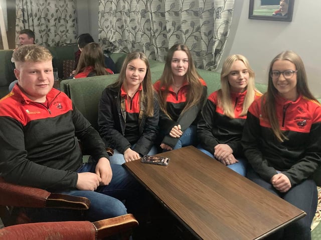 Derg Valley YFC who attended the Tyrone quiz night