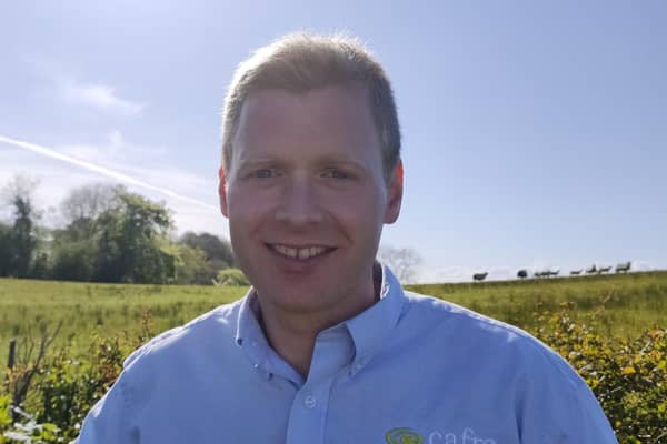 Gareth Beacom, CAFRE beef and sheep adviser, Enniskillen