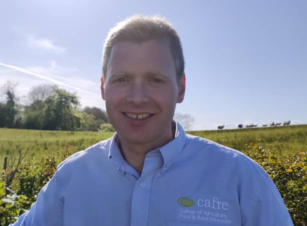 Gareth Beacom, CAFRE beef and sheep adviser, Enniskillen