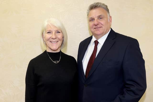 Graham Thompson, CEO of CCGHT, and Julie Taylor, chair or the board. (Pic: CCGHT)