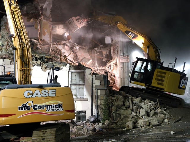 Antrim Arms demolished