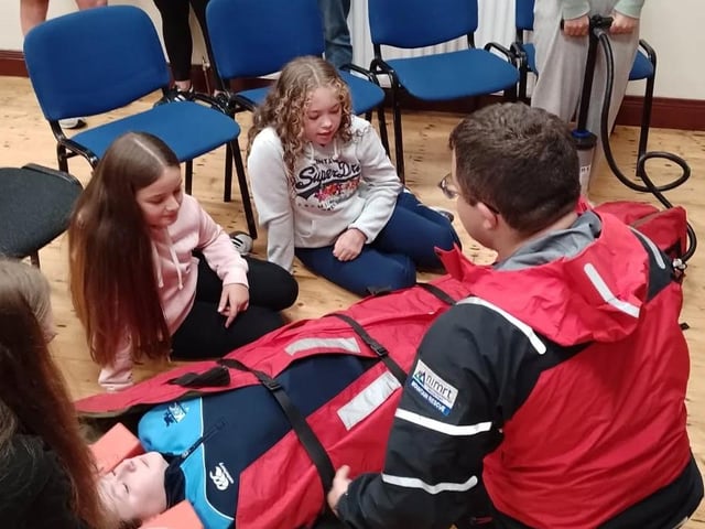 Kells and Connor YFC mountain rescue meeting