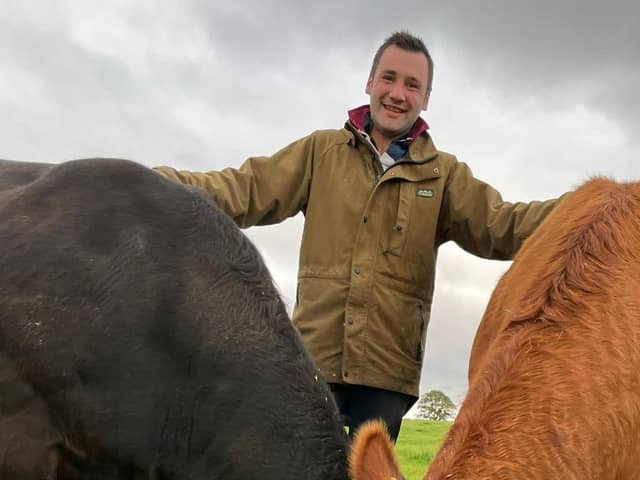 This year's Calf Judge at the Royal Ulster Premier Beef & Lamb Championships is James May from Worcestershire. PIC: RUAS