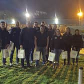 Live To Dead 2023 prize winners with their Dunbia goody bags. Picture: Submitted