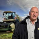 UFU Deputy President John McLenaghan, on his farm near Garvagh. Picture: Cliff Donaldson