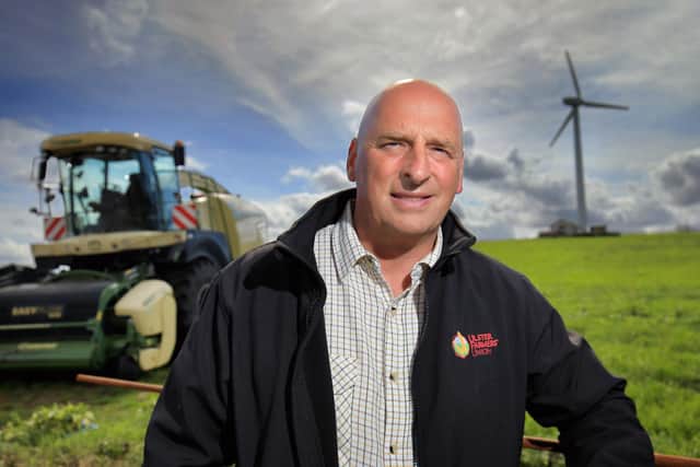 UFU Deputy President John McLenaghan, on his farm near Garvagh. Picture: Cliff Donaldson