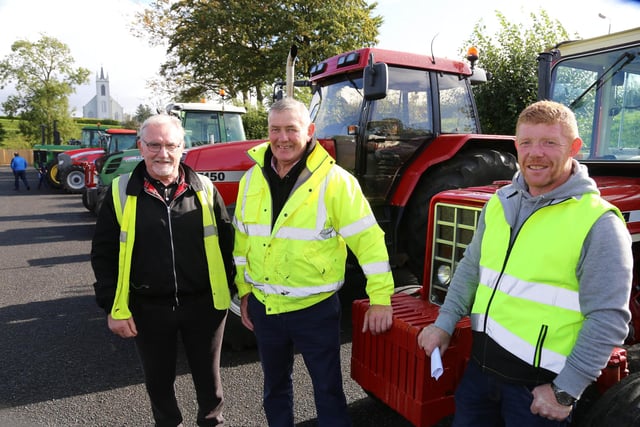 Pictured at the Loughguile Church of Ireland tractor run. Picture Kevin McAuley/McAuley Multimedia