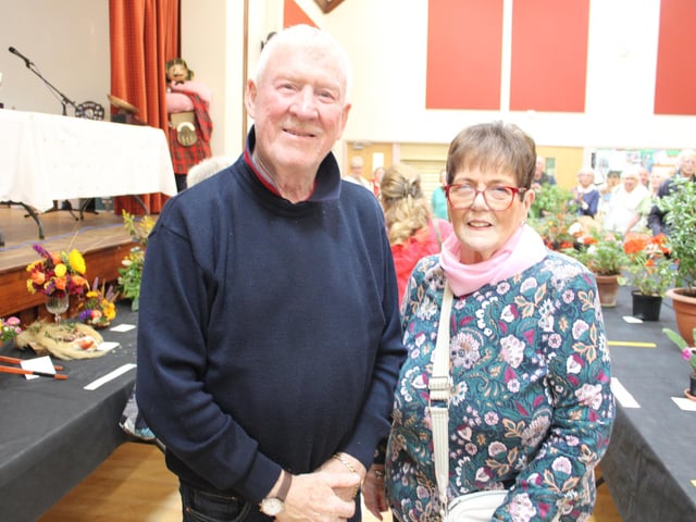 Rodney and Anne Bickerstaff at the show