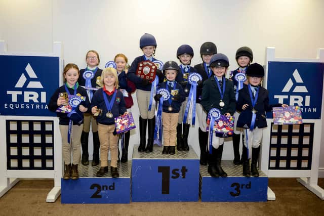 50cm Team League Winners (1st- Clare Primary School, 2nd- Tullylagan Mix Ups, 3rd- Mega Mix). (Pic: Tori OC Photography)