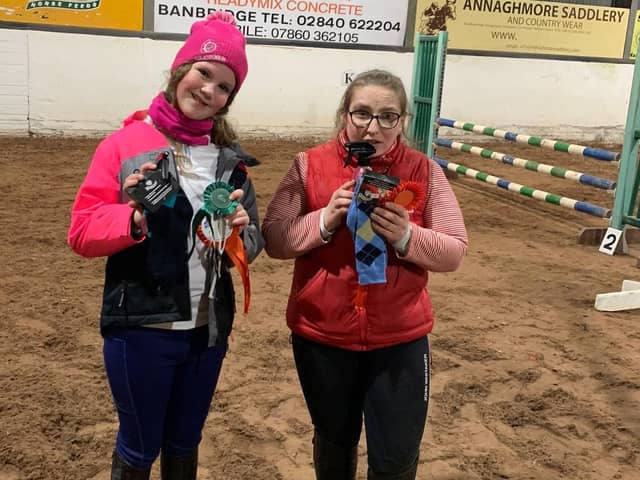 Fifth place overall, The Cheeky Ponies, Ellen Hare and Hannah Orr. (Pic: Mossvale)