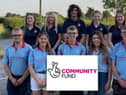 Young people from Bleary Young Farmers' Club. Pictured, back row, Faye Gardiner, Zoe Maguire, William Jackson, Sarah Ruddell and Jessica Minish. Front row, Kyle Holmes, Sophie Farr, Ben Allen, Sarah Spence and Kyle Allen. Picture: The National Lottery Community Fund
