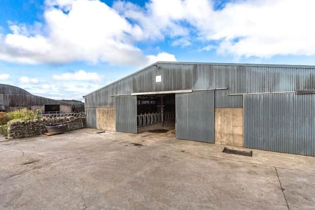Millburn House and Farm is a compact livestock rearing unit in Kilconly, Tuam, County Galway. Image: Savills