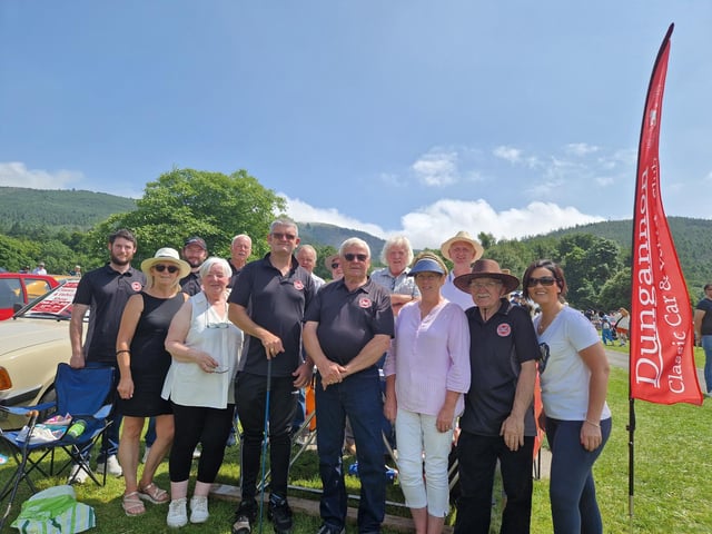 Members of Dungannon Classic Car and Vehicle Club at this year's Kilbroney Vintage Show which was held at Kilbroney Forest Park, Rostrevor. Picture: Darryl Armitage