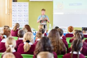 Chef Eoin Sheehan is the special guest at this year's Incredible Edibles Healthy Eating Week schools roadshow in Co Dublin and Co Louth