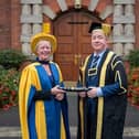 Past Master of the Worshipful Company of Butchers, Margaret Boanas has received an Honorary Doctorate from Harper Adams University. Picture: Submitted