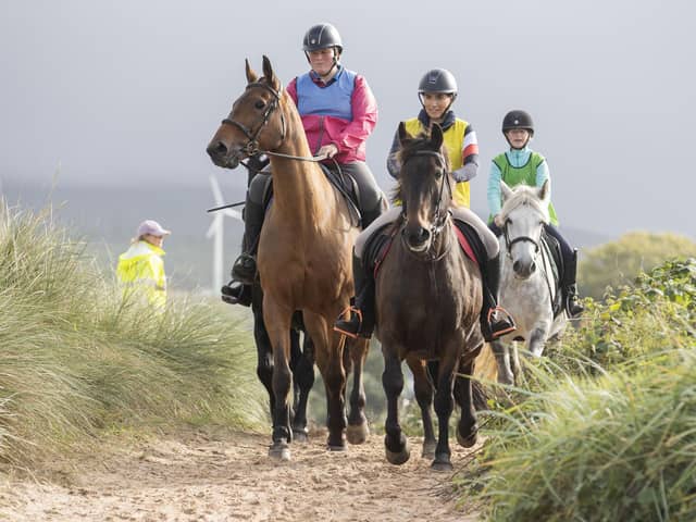 Pictured at the Lammas Fair beach horse racing organised by the RDA and CCGBC. (Picture Steven McAuley/McAuley Multimedia)