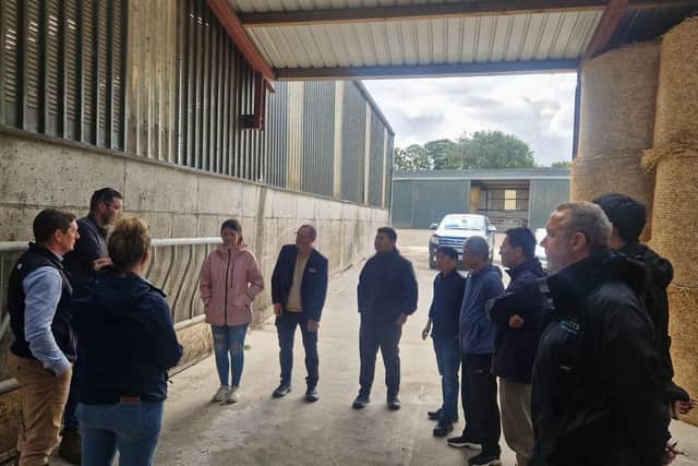 Representatives from the River Basin Management Service, the Farming for Water EIP team, and Teagasc, welcomed researchers from the Chinese Academy of Agricultural Sciences to Michael’s farm in August 2026.