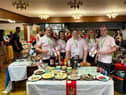 The YFCU Rally Team at the sustainable dinner, where they showcases foods from Northern Ireland. (Image: YFCU)