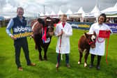 Richard Henderson with prizewinners at Balmoral Show