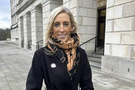 Carla Lockhart MP pictured after the meeting at Parliament Buildings, Stormont.
