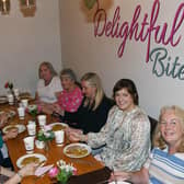 Guests enjoy an evening out at the Northern Trust’s Supper Club for rural women.