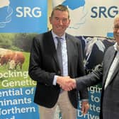 Welcoming John Moore as SRG chief executive is SRG chair, Victor Chestnutt. Picture: Submitted