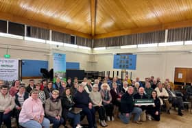 Member of the Farmers Choir who attended the event.