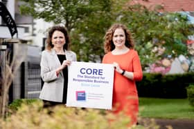 Aislinn Joyce, Recruitment Lead, Moy Park and Dr Lisa McIlvenna, Deputy Managing Director, BITC NI