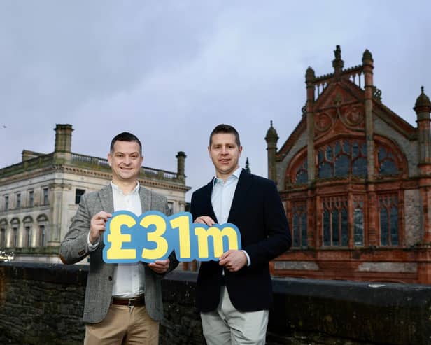 Pictured at the Lidl Business Breakfast in Derry-Londonderry are: (L-R):  Gordon Cruikshanks, Regional Managing Director for Lidl Northern Ireland and Robert Ryan, Chief Executive Officer of Lidl Ireland and Northern Ireland