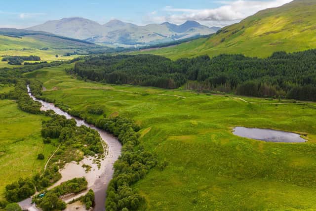 Auchreoch offers a superb natural capital and amenity opportunity as well as sporting potential. (Pic: Galbraith)