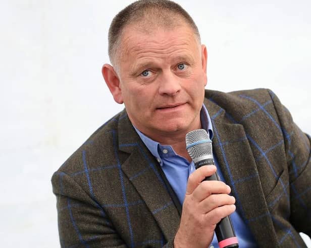 UFU Vegetable Chair, Trevor Gabbie, spoke at the event on behalf of plant propagators