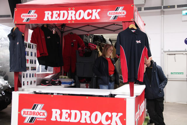 Redrock Machinery at the show