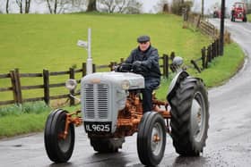 Pictured at the recent monthly road run held by the Fermanagh Vintage Tractor Club. Picture: Andy Crawford/Fermanagh Vintage Tractor Club