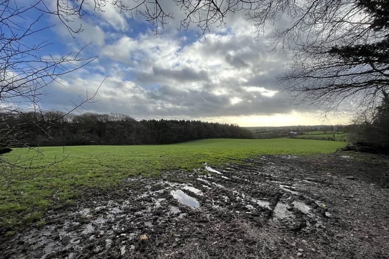 The 39 acre farm is on the market with a guide price of £750,000