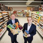 Left to right: Michael Bell, Executive Director, Northern Ireland Food and Drink Association (NIFDA) and Russell Smyth, Head of Sustainable Futures, KPMG Ireland