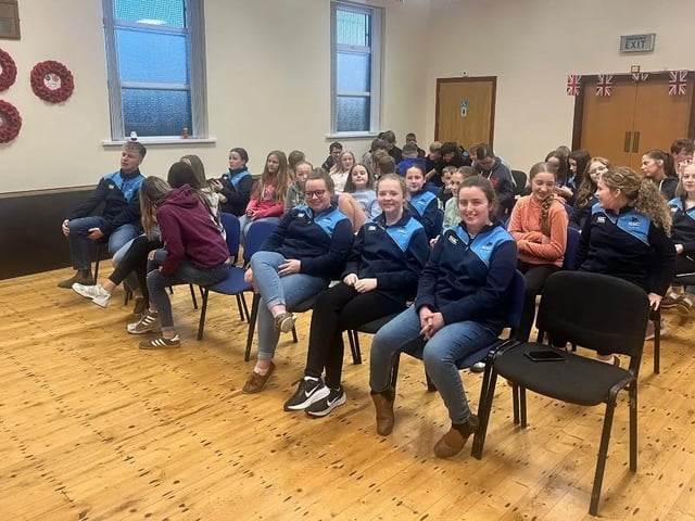 Kells and Connor YFC first meeting back at games night