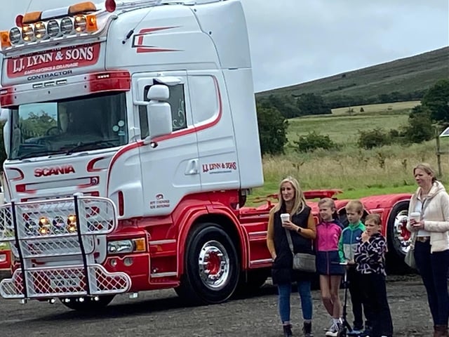 One of the trucks in Armoy