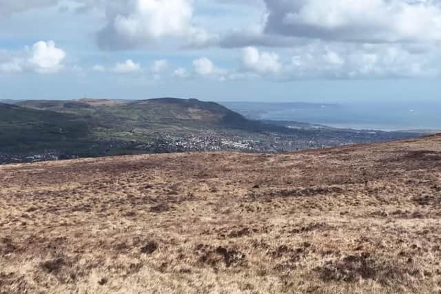 The National Trust unveiled plans to restore nature and improve access for the communities at the foot of Divis and the Black Mountain through an investment of over £6 million. Picture: Submitted