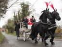 The Real Santa leads the way in Angelo Kane's magnificent carriage