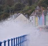 Waves in Whitehead during Storm Agnes. Pic: Pacemaker