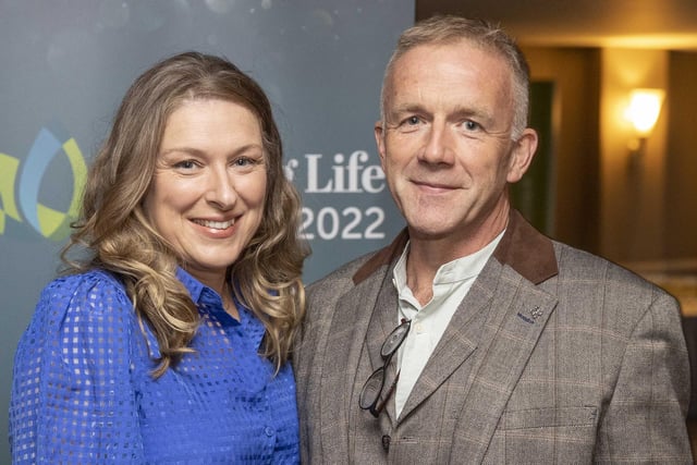 Ashlynn Hegarty and Tom Craig pictured at the Farming Life Awards.