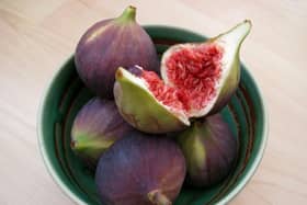 Fresh figs are coming to market now and when perfectly ripe need nothing more than a gentle trickle of honey or a crumbling of blue cheese to accompany them